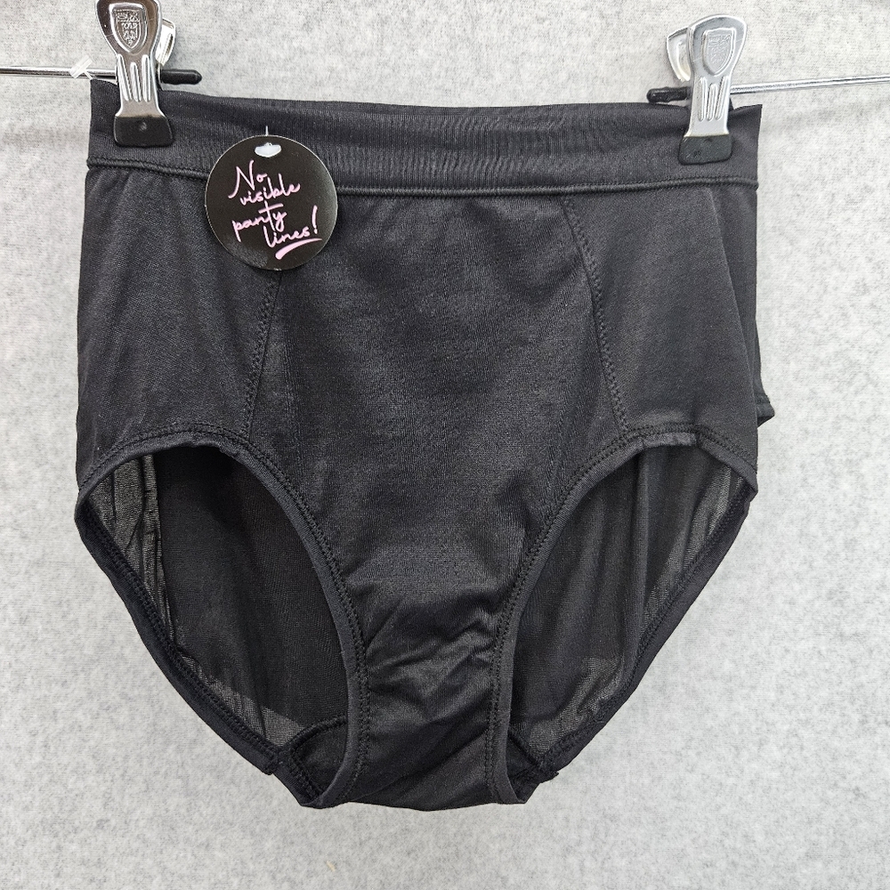 Bali Smoothing‎ Ultra Light Brief Panties 2 Pairs Size S Style DFMEB3 Black